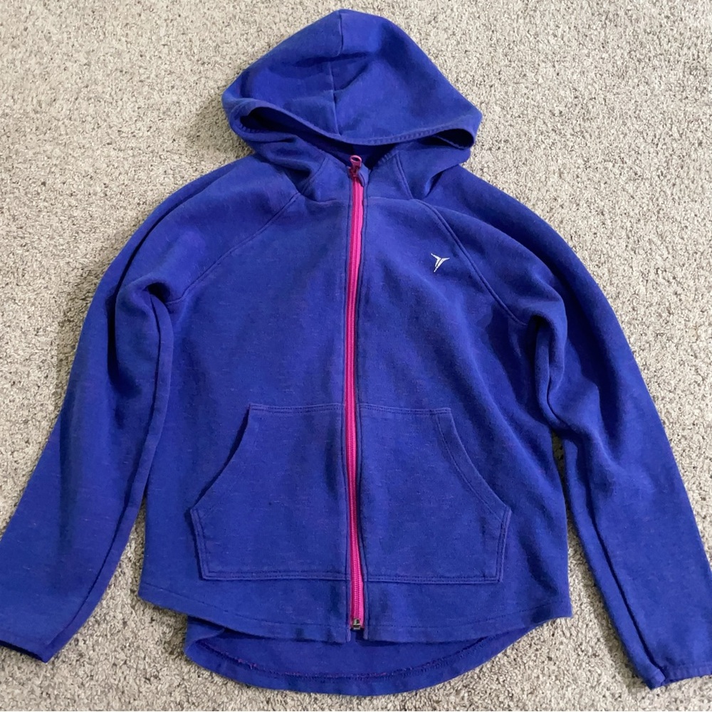 Old Navy Active Zip Hoodie for Girls Size: L 10-12